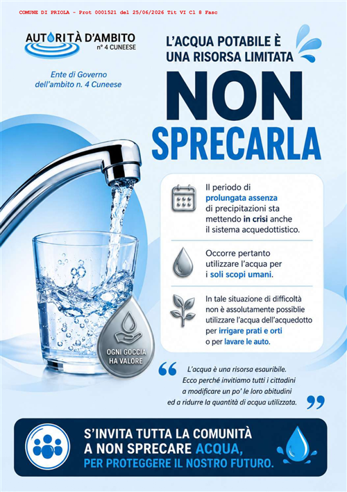 Emergenza Acqua Potabile